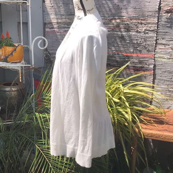 Broome Street by Kate Spade Cashmere ivory Sweater S - Picture 3 of 8